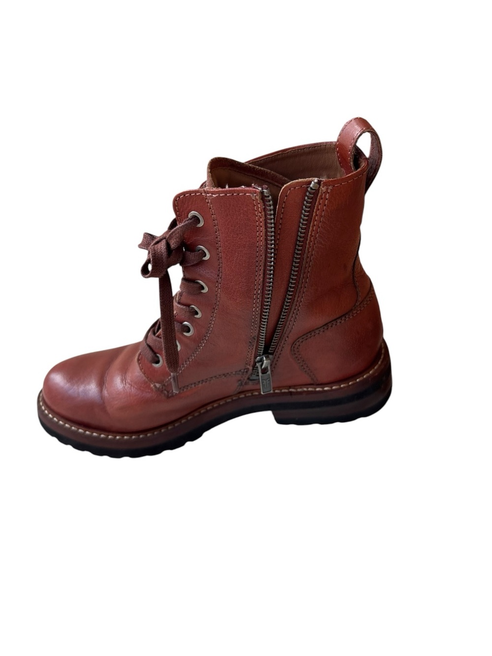 Frye Women’s Leather Lace-Up Boots – Size 7.5M - Picture 3 of 13
